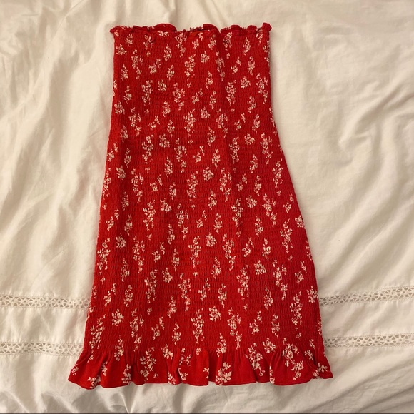 Reformation Dresses & Skirts - reformation red floral dress